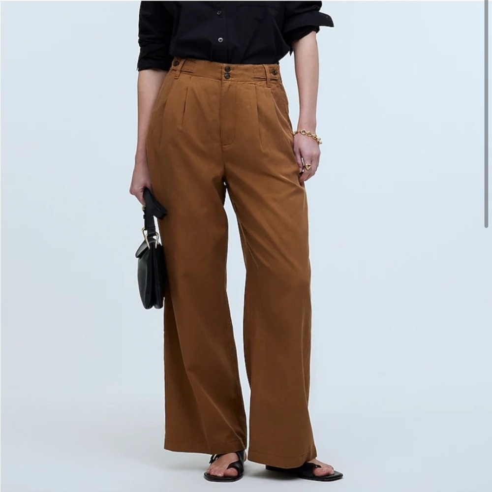 Madewell Harlow Pants in Acorn